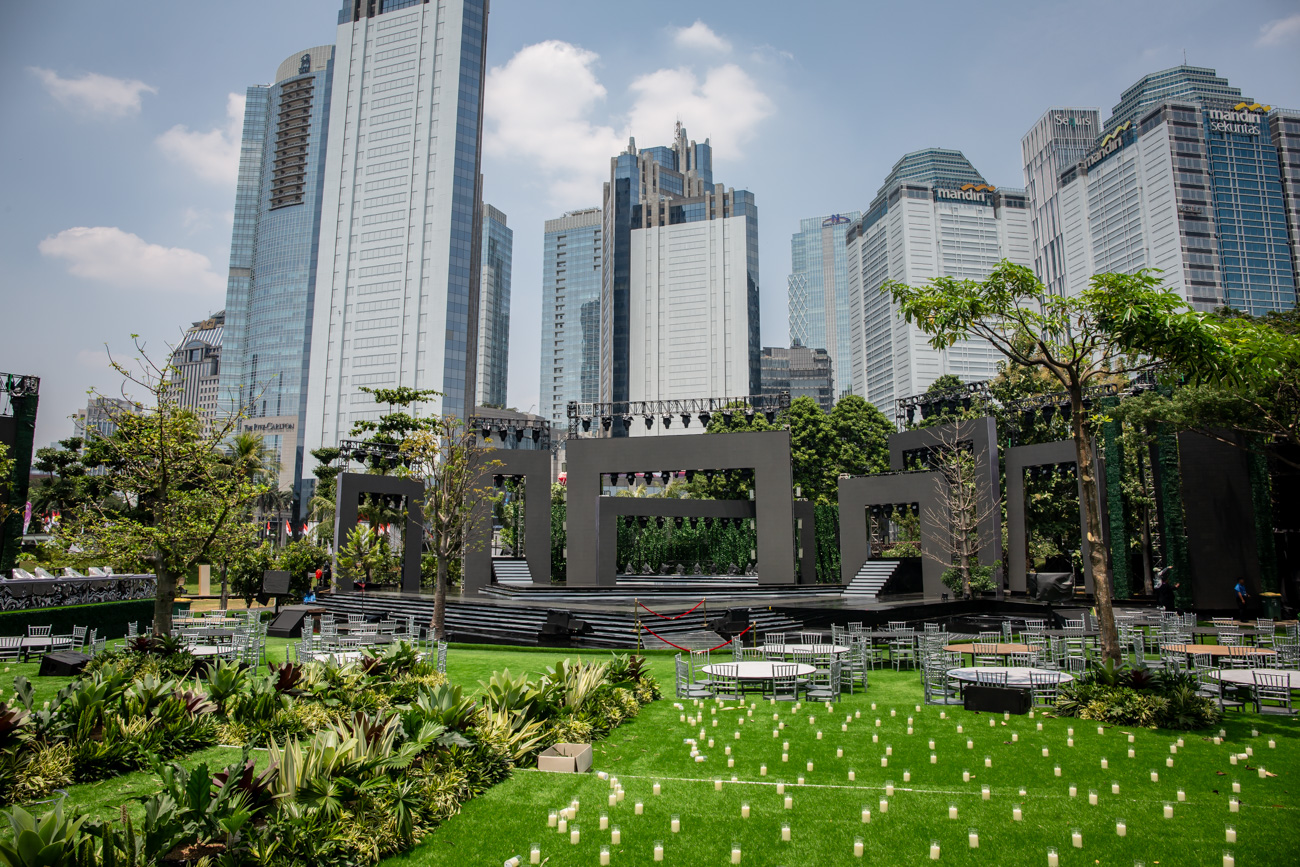 Persiapan Gala Dinner Summit KTT ASEAN Ke-43