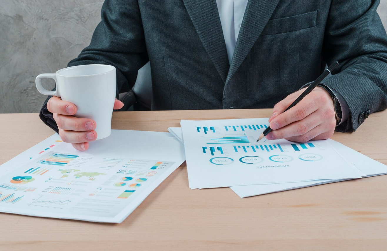 Ilustrasi, portofolio saham.