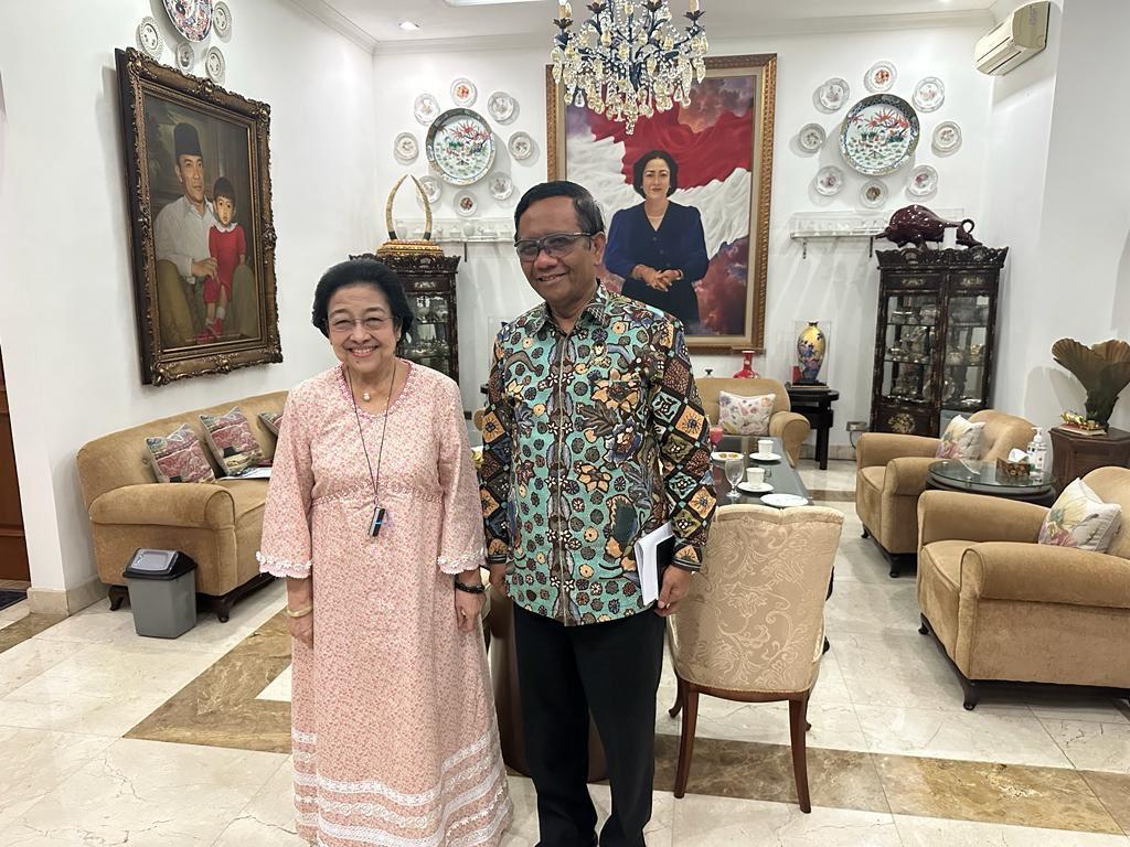 Megawati dan Mahfud MD