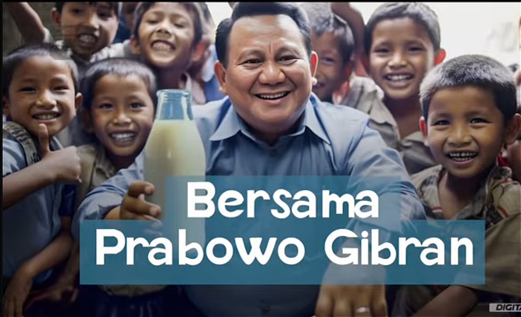 Iklan susu Prabowo - Gibran