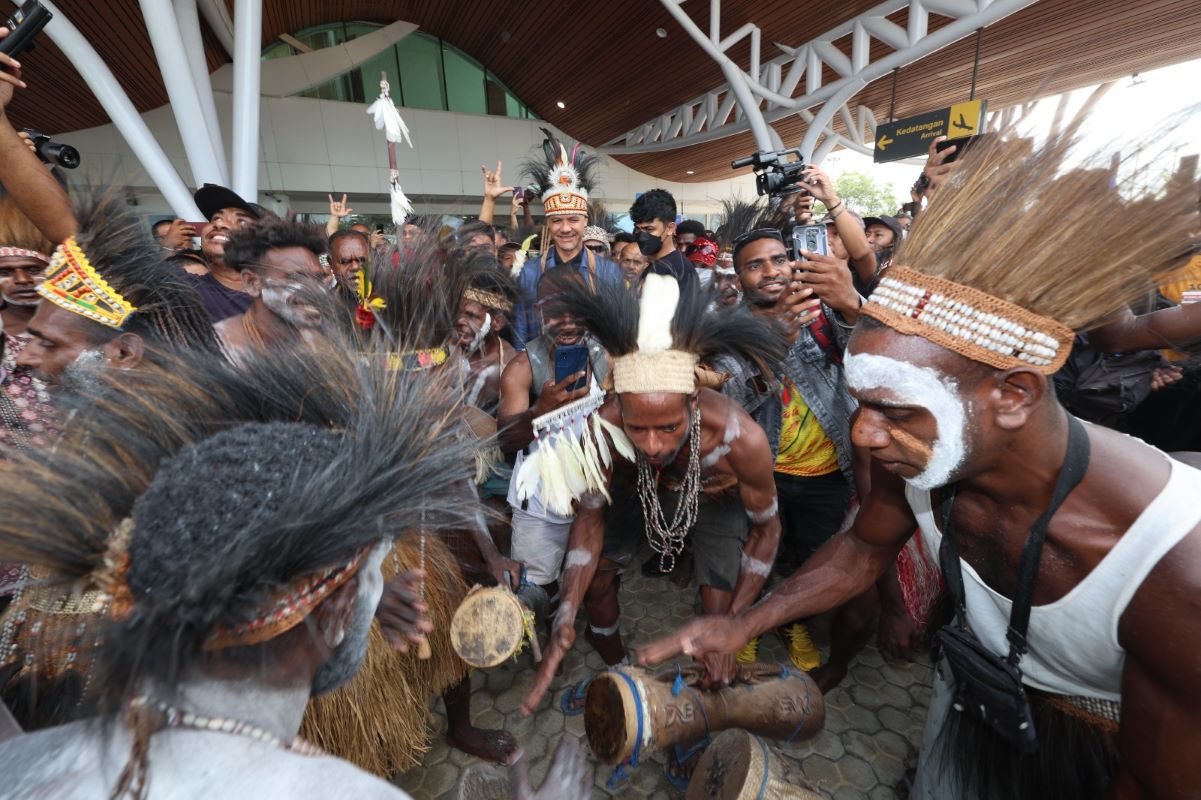 Kampanye Ganjar di Merauke Papua
