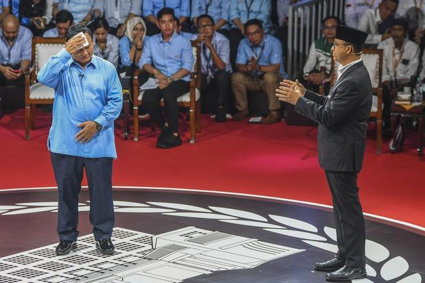 Debat perdana Capres Cawapres