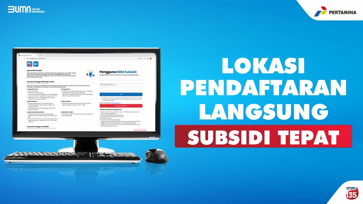 Ilustrasi cara daftar Subsidi tepat My Pertamina