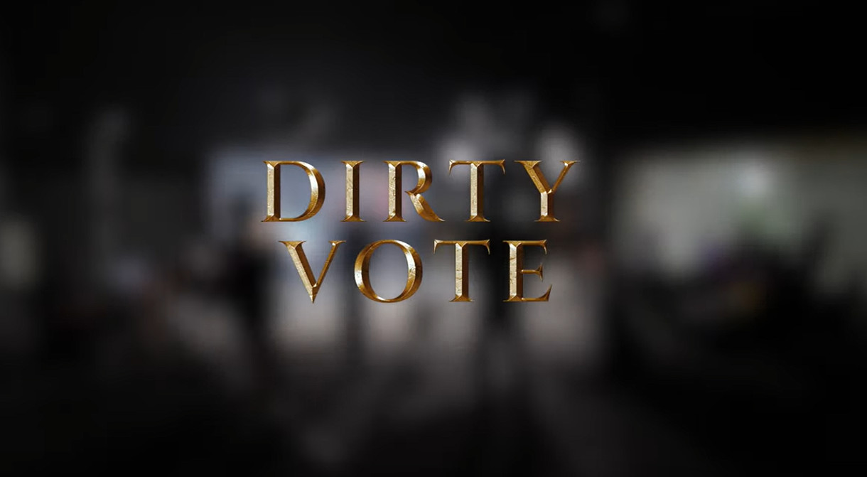 Ilustrasi, adegan pembuka Dirty Vote, film yang mengungkap kecurangan Pemilu 2024.