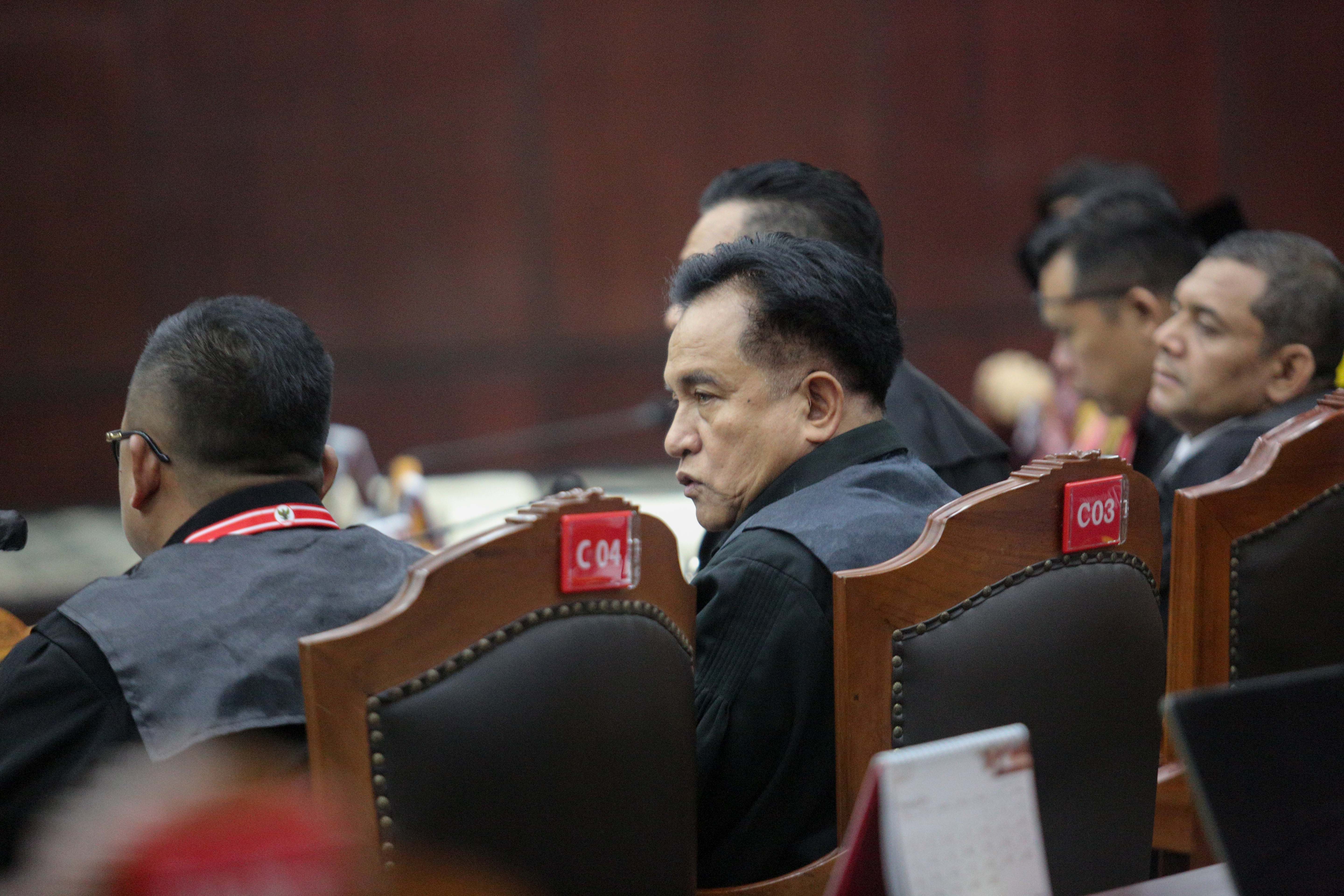 Empat Menteri Kabinet Jokowi Hadir Di Sidang Sengketa&nbsp;Pilpres&nbsp;2024