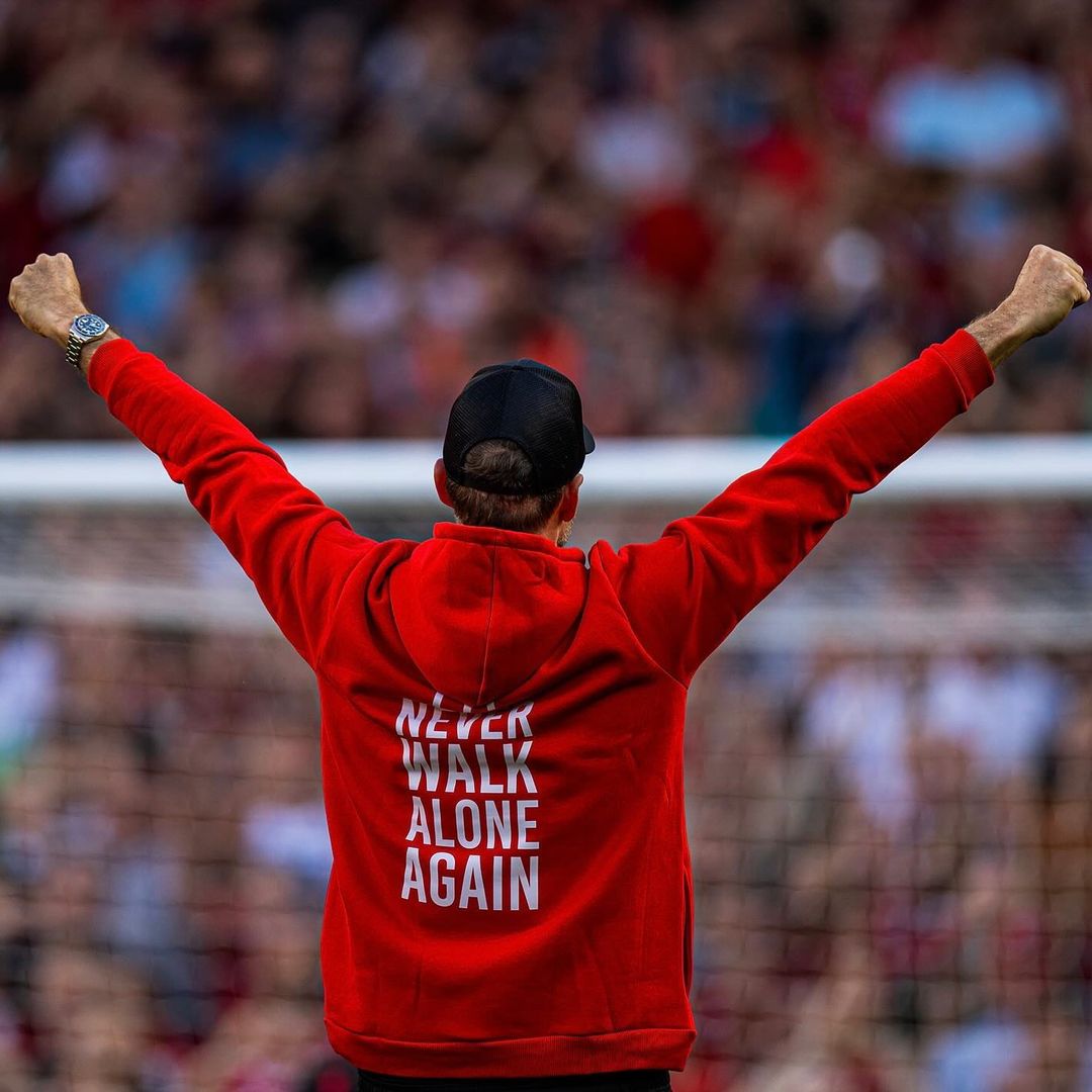 Jurgen Klopp ucapkan salam perpisahan. Instagram/Liverpool