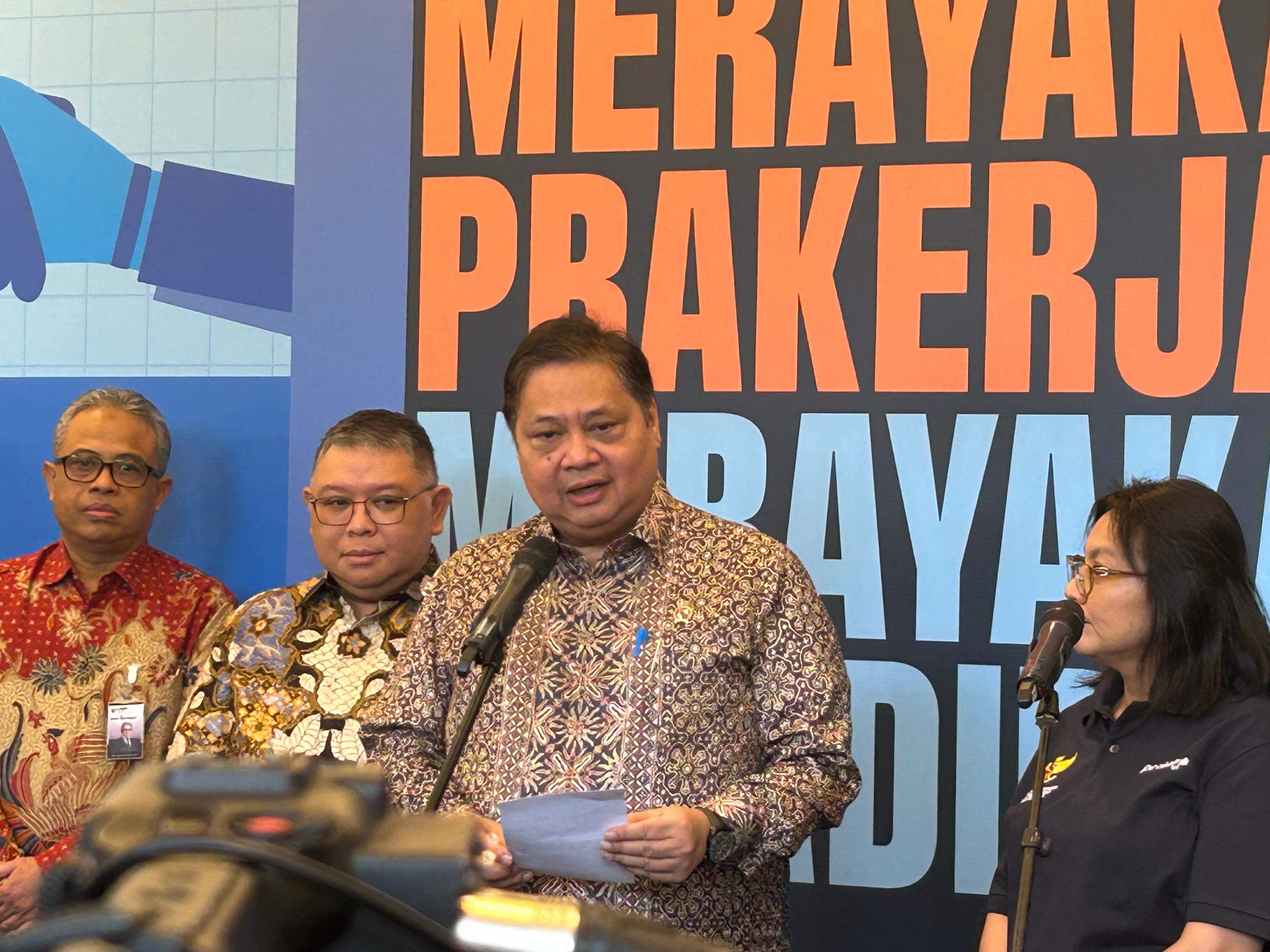 Menteri Koordinator Bidang Perekonomian Airlangga Hartarto