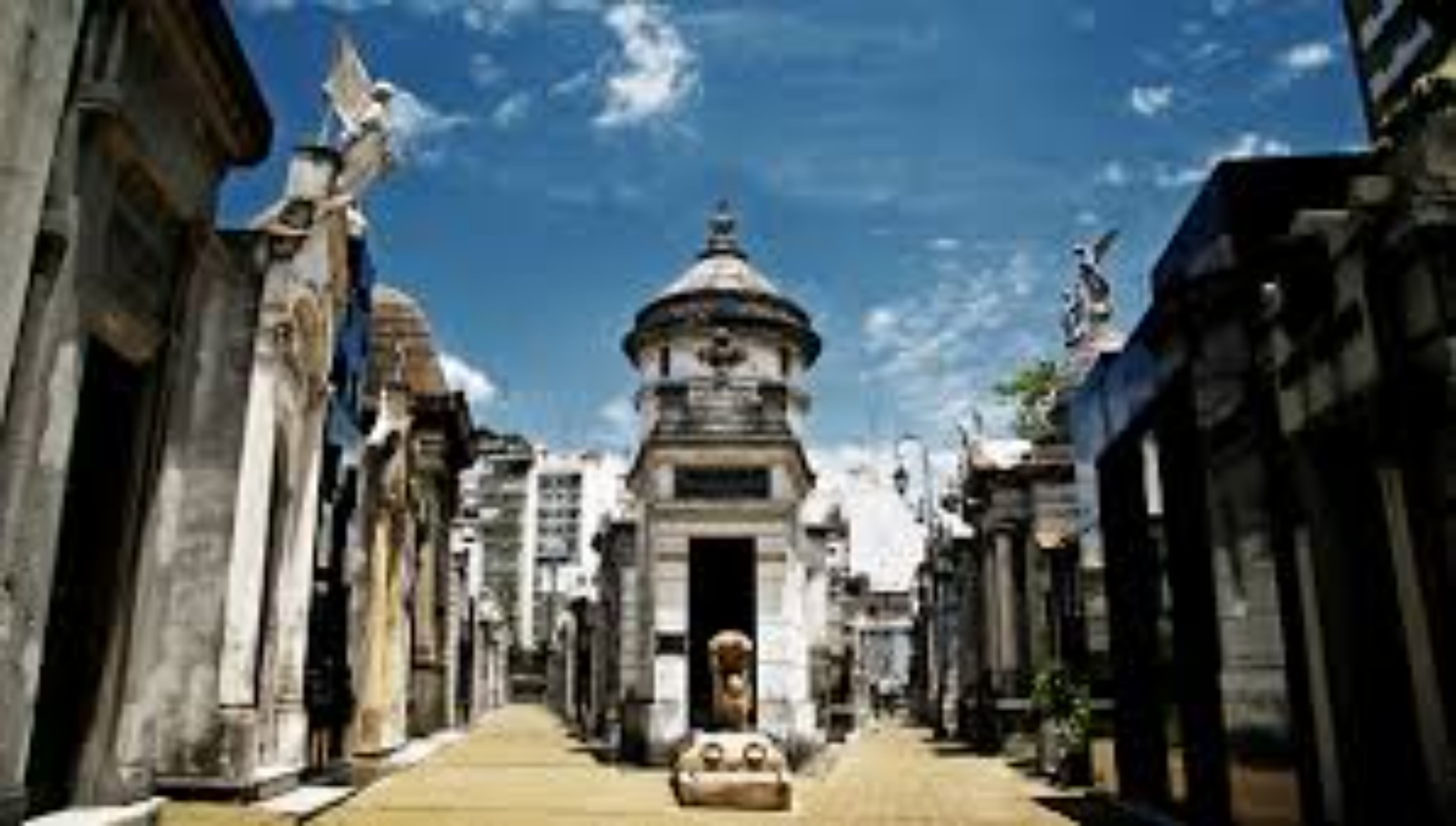 La Recoleta Cemetery di Buenos Aires, Argentina