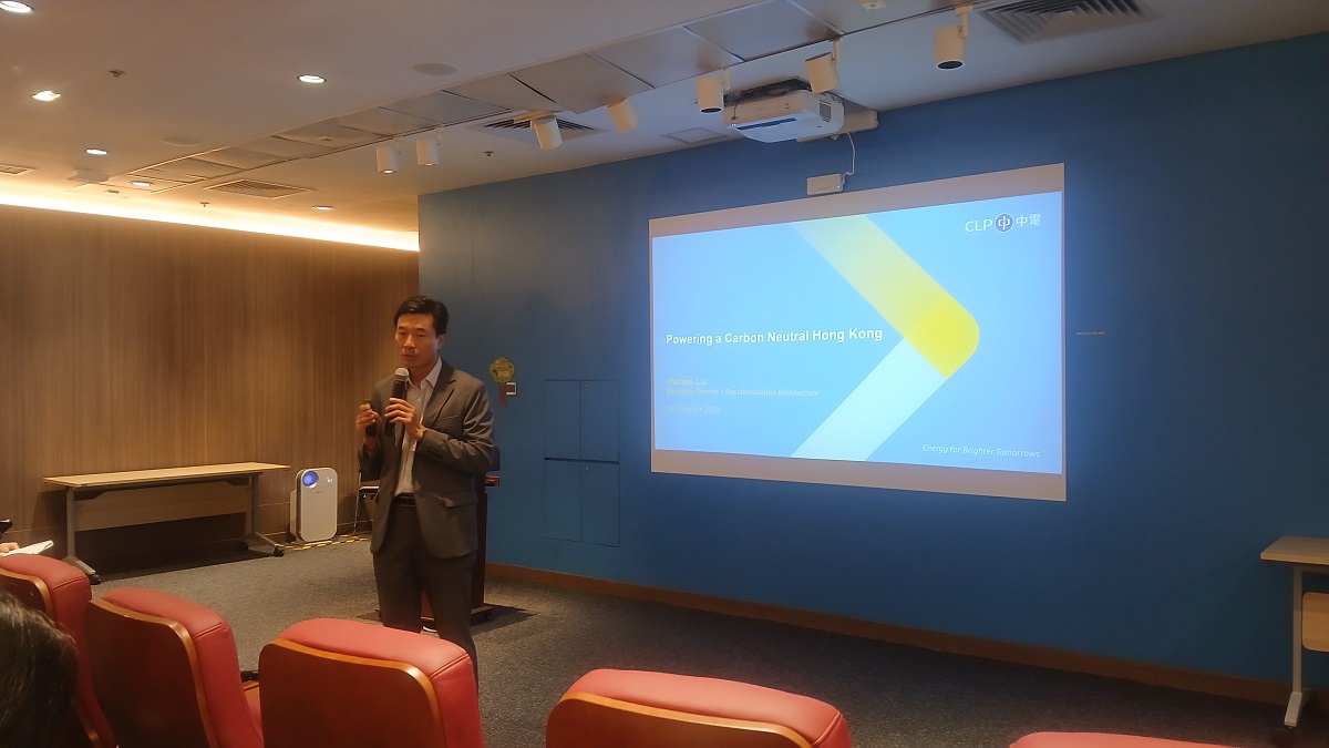 Associate Director Decarbonisation Architecture CLP Power, Thomas Lui