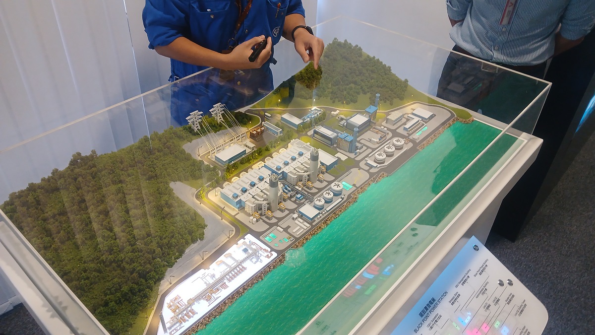 Maket PLTG Black Point