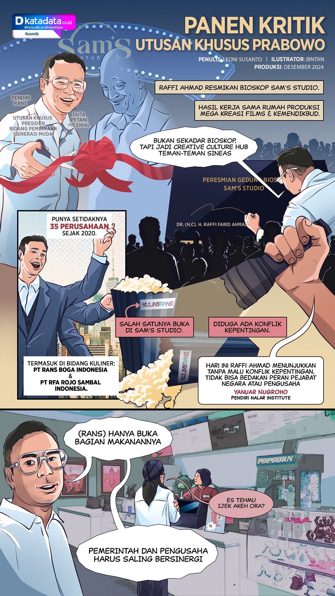 KOMIK: Panen Kritik Utusan Khusus Prabowo