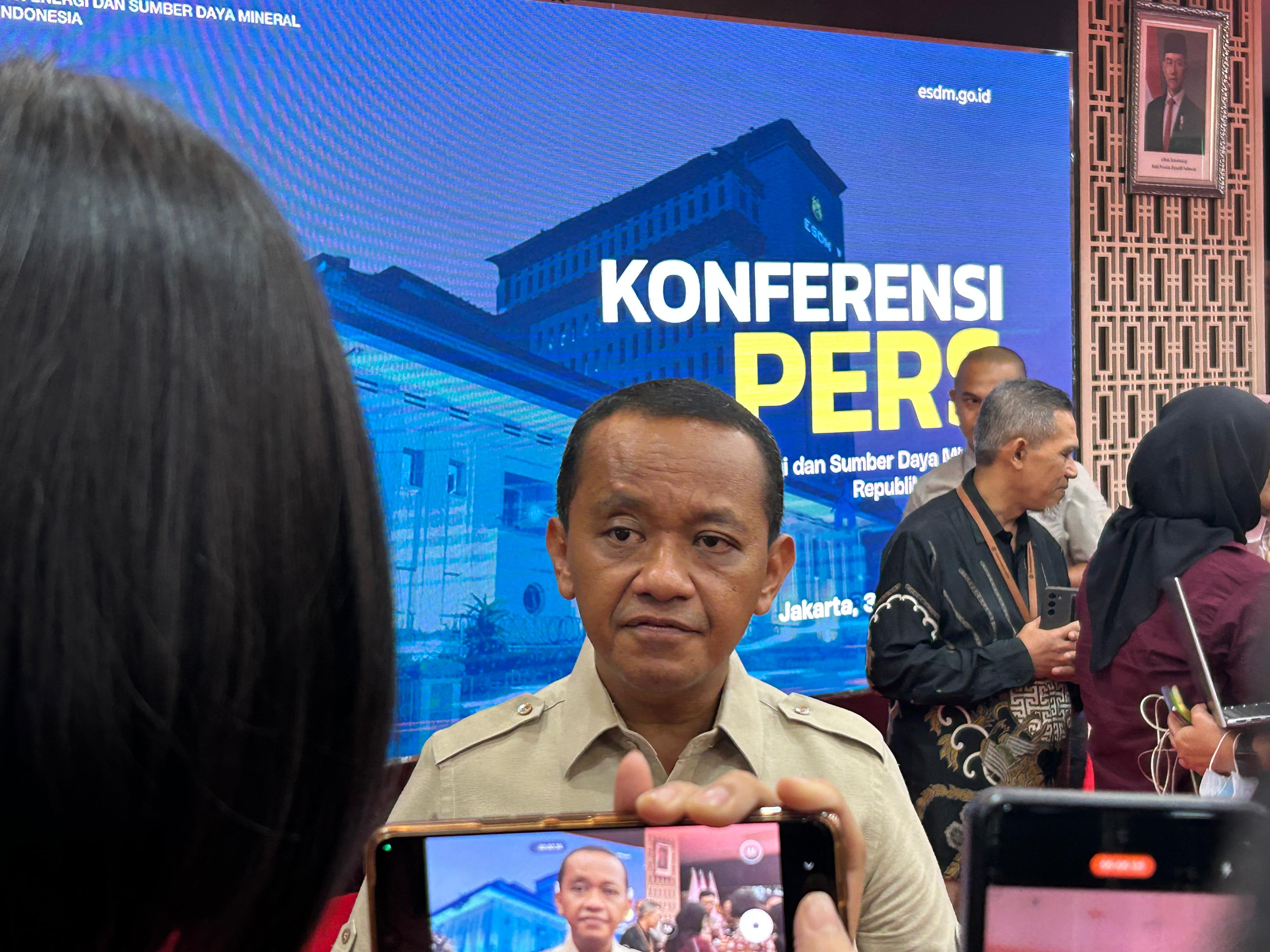 Menteri ESDM Bahlil Lahadalia