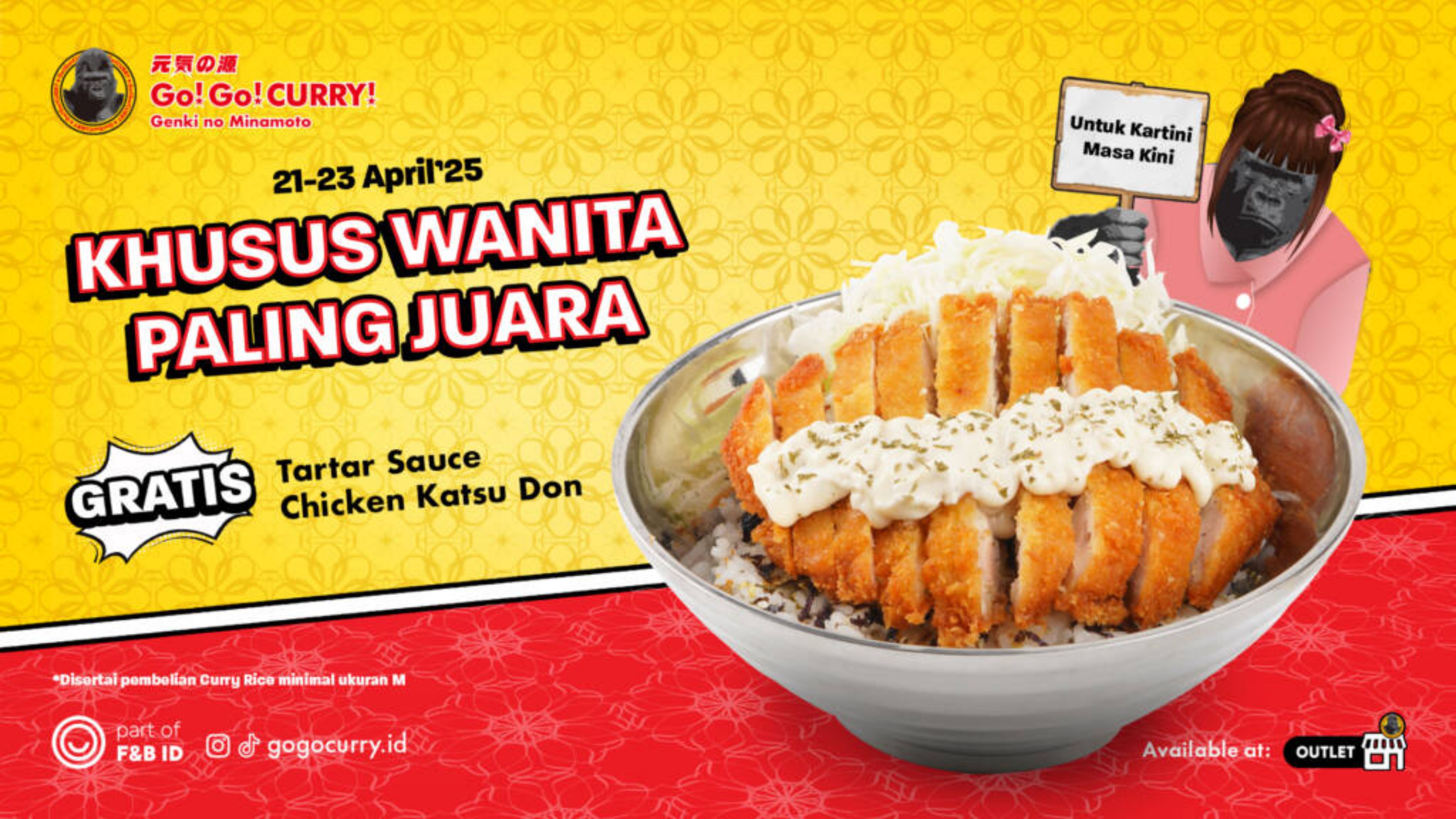 Promo Makanan dan Minuman Hari Kartini 2025