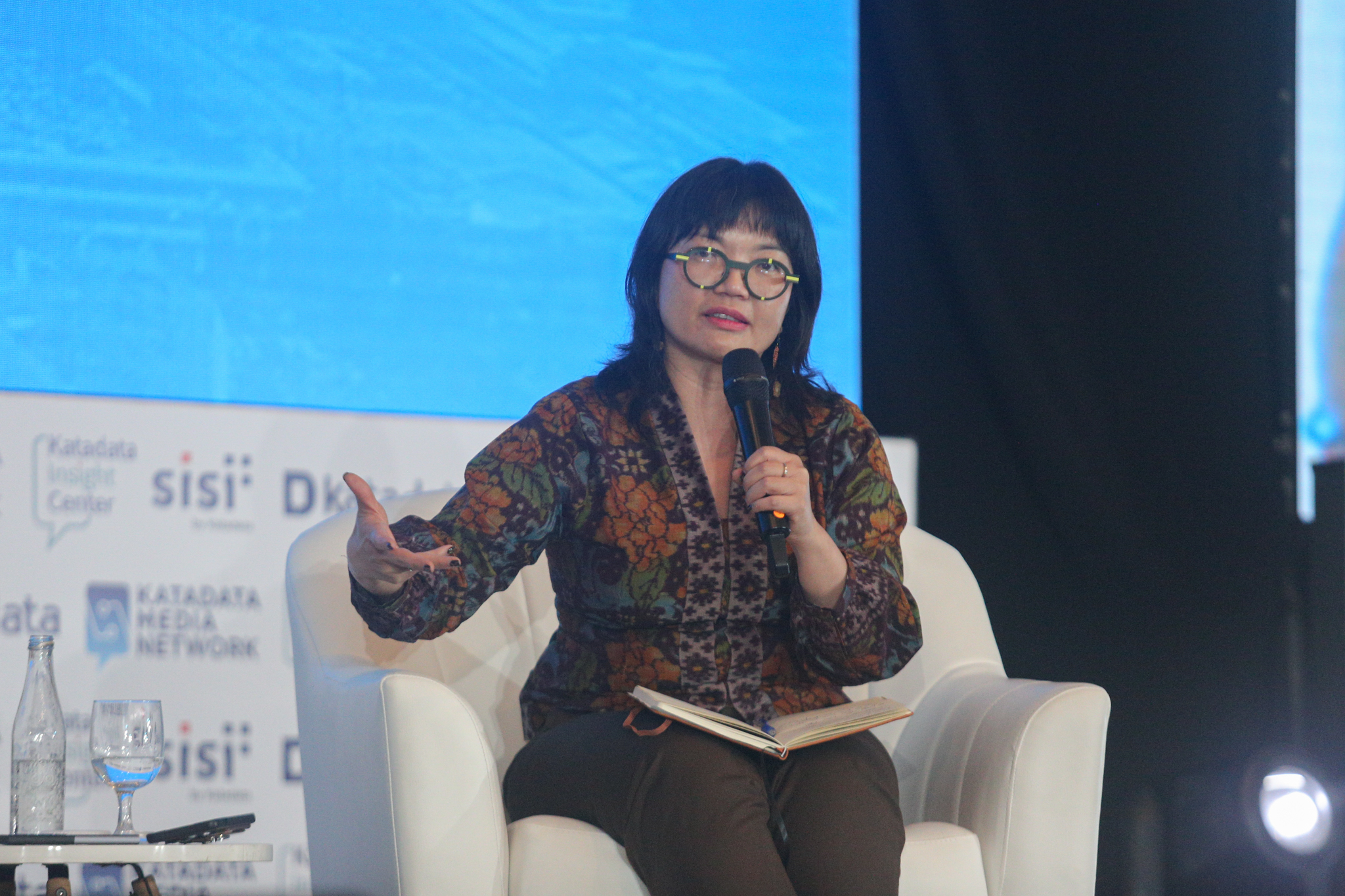 Simposium Nasional Sumitronomics dan Arah Ekonomi Indonesia (Foto: Katadata/Fauza Syahputra)