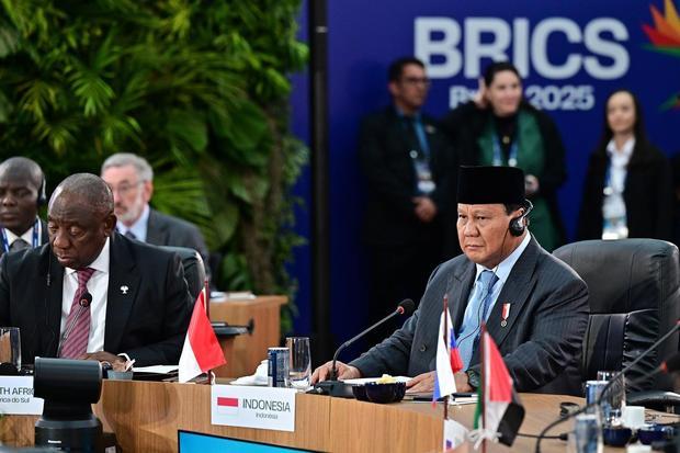 Presiden Prabowo menghadiri KTT BRICS