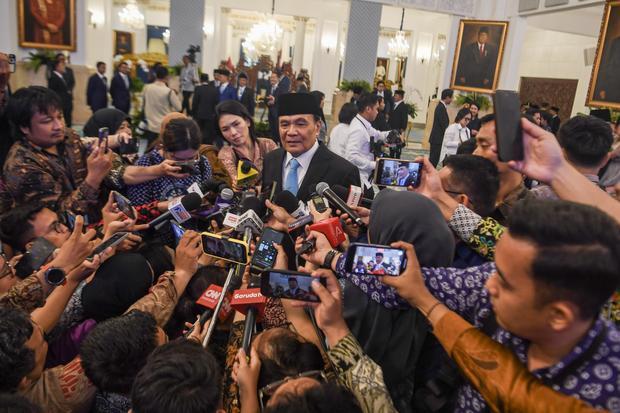Presiden Prabowo Subianto lantik sejumlah menteri