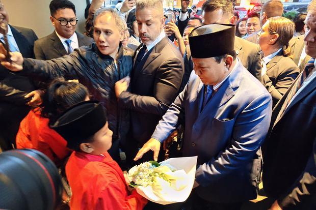 Presiden Prabowo tiba di New York