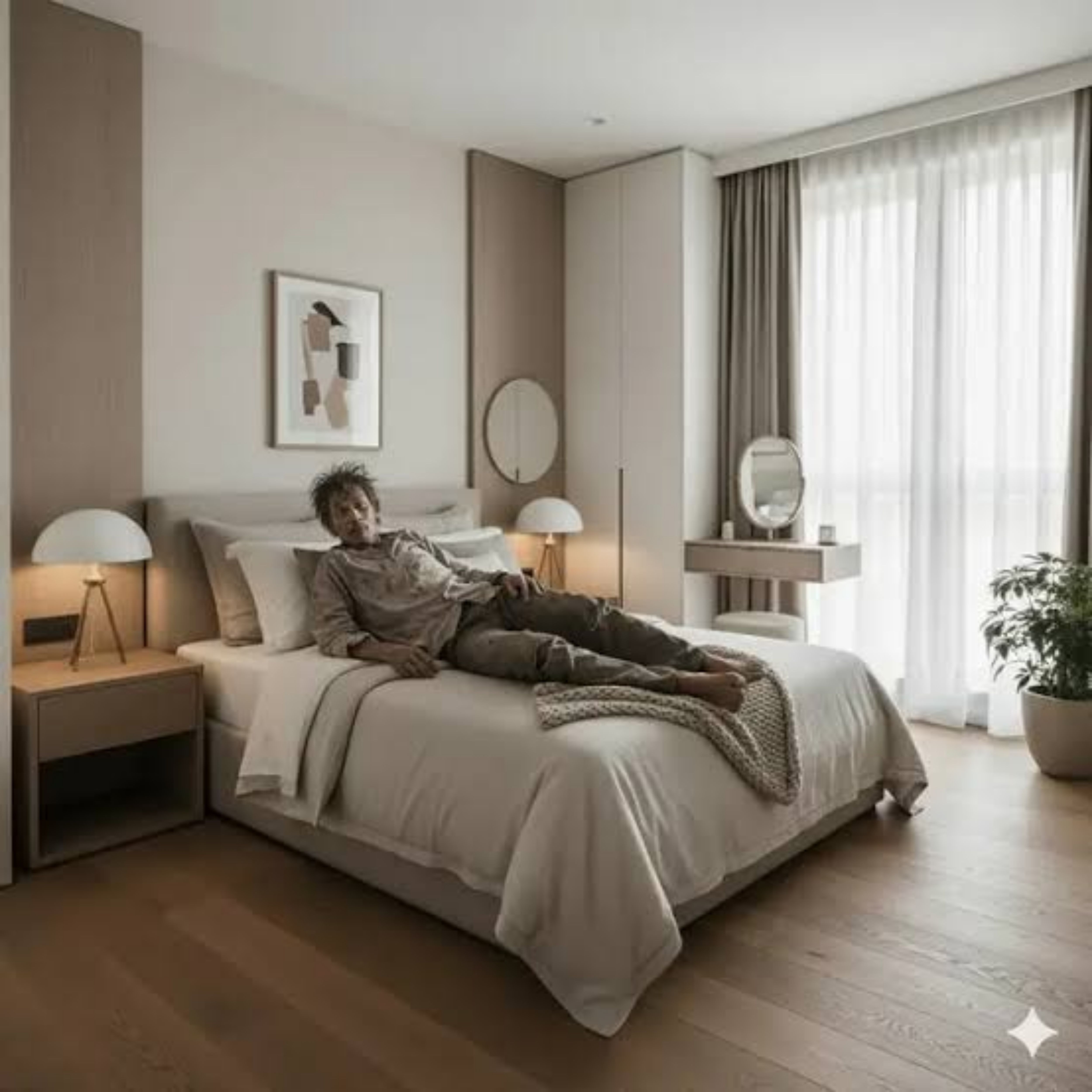 Prompt Gemini AI Foto Prank Bapak-bapak