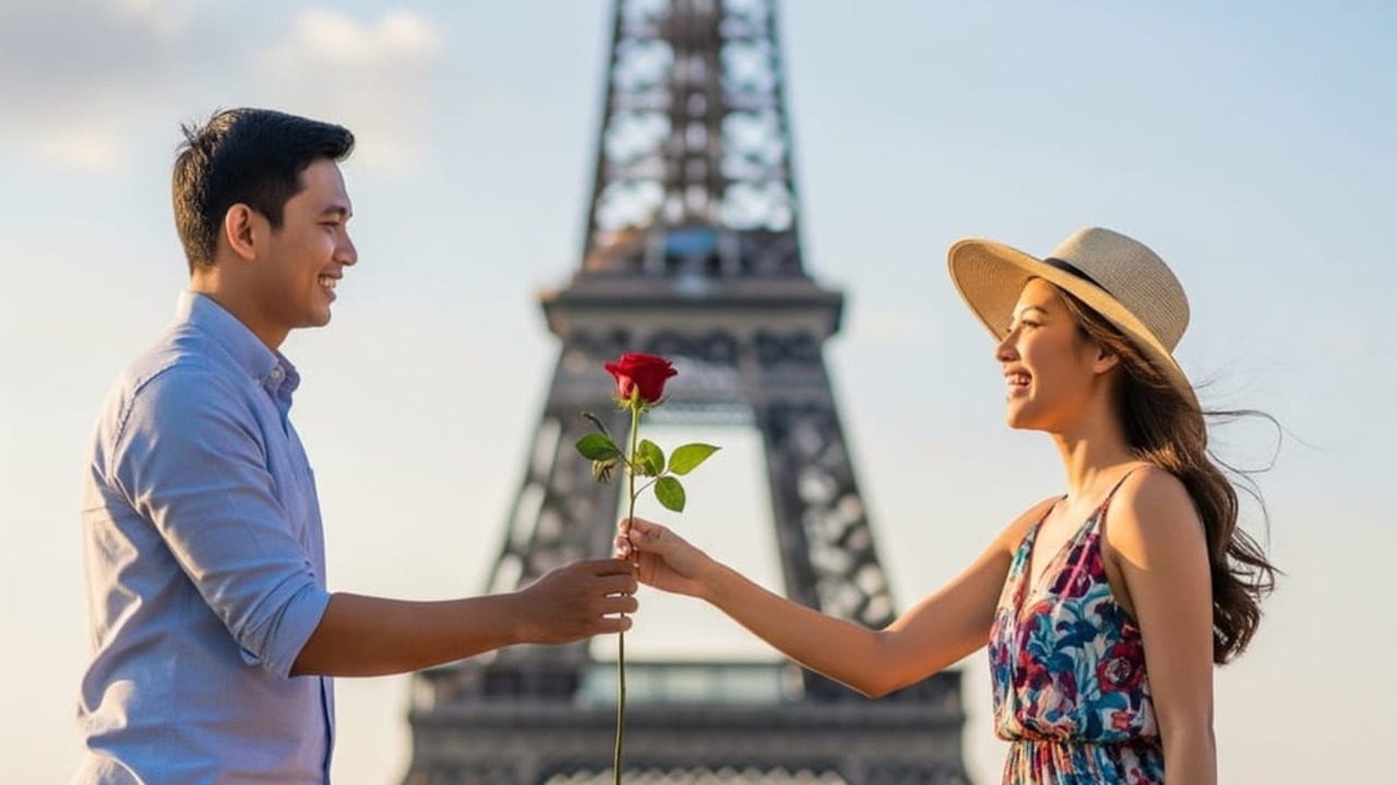 Contoh Prompt Gemini AI Foto Tempat Wisata Terkenal di Dunia