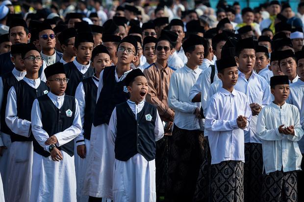 Apel Hari Santri di Tangerang