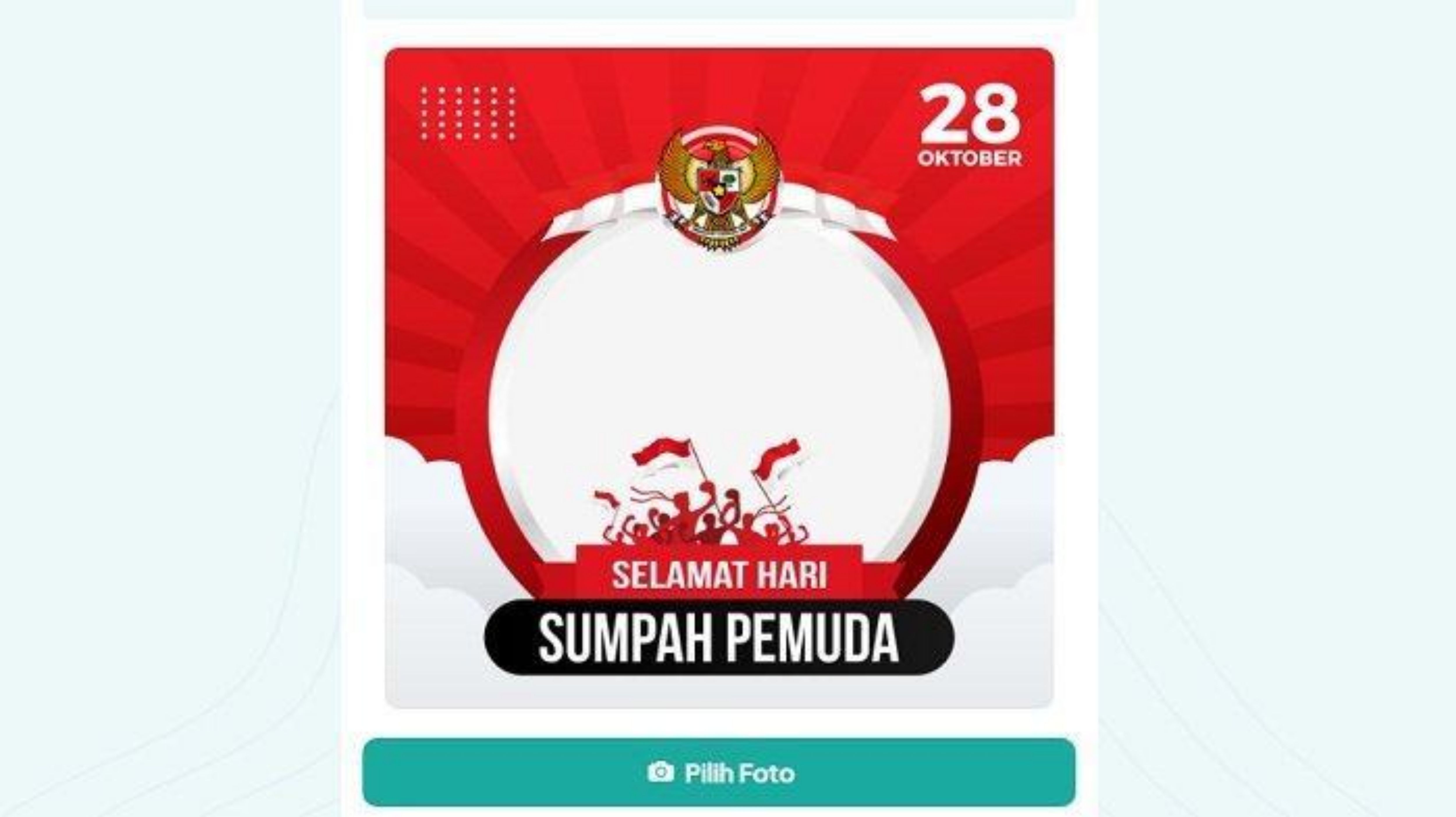 Link Twibbon Hari Sumpah Pemuda 28 Oktober 2025
