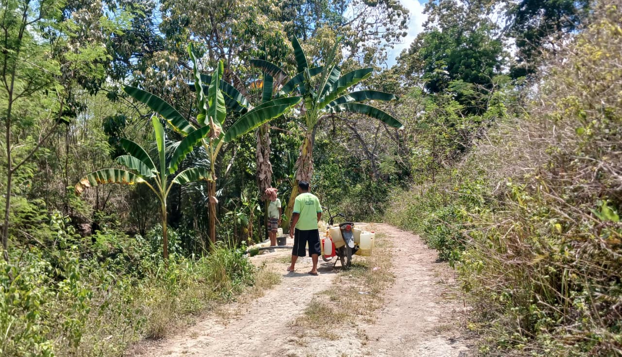 Perjalanan menuju mata air