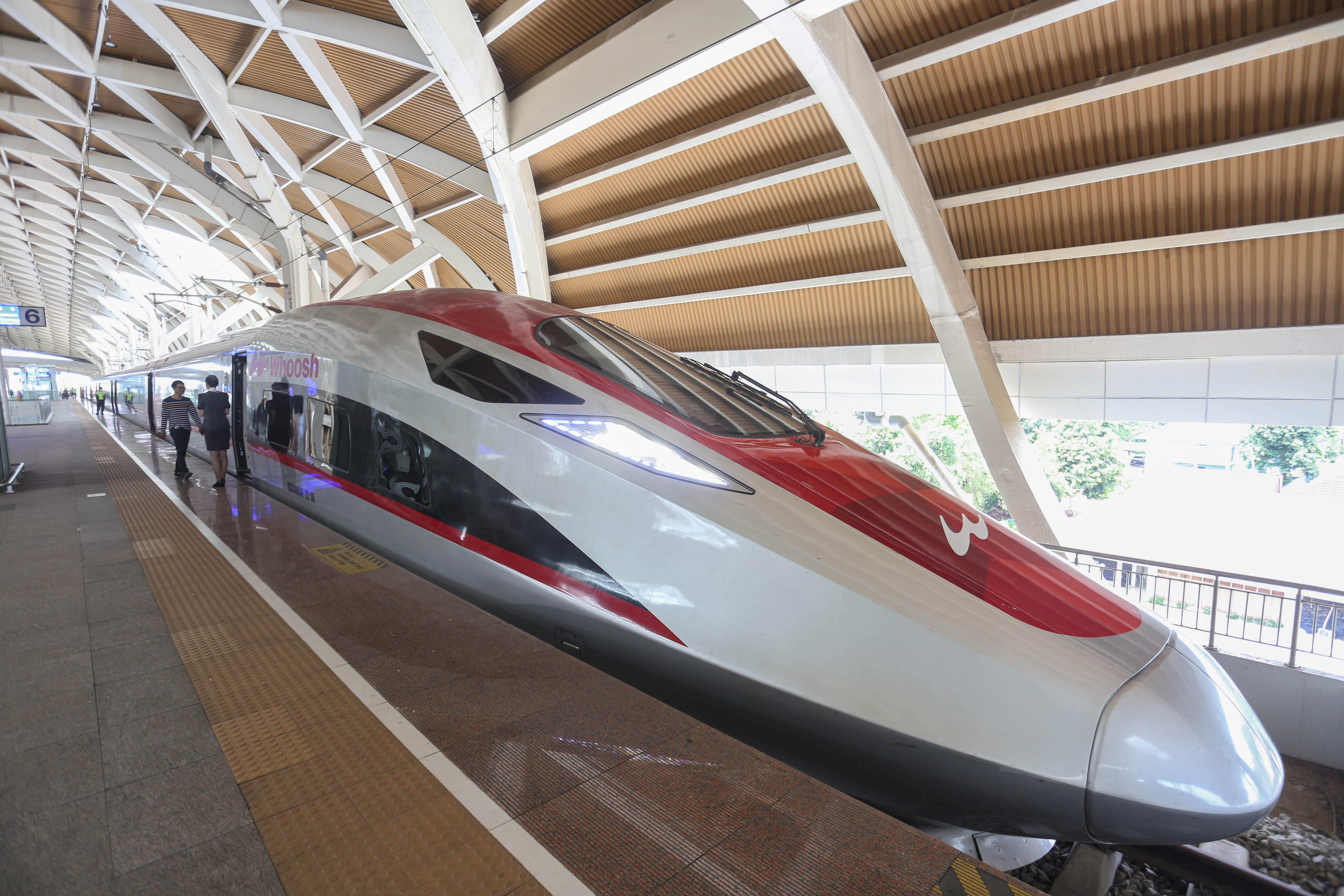 Kerugian Ditanggung Pemerintah, KPK Tetap Usut Kasus Woosh (Foto: Katadata/Fauza Syahputra)