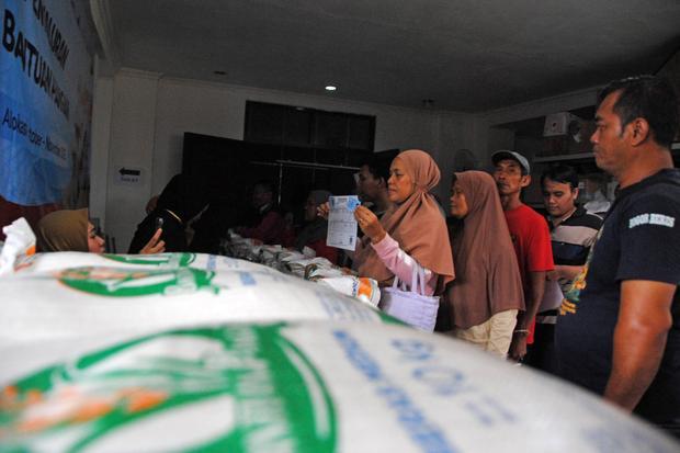 Realisasi penyaluran bansos pangan