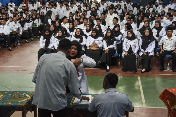 Penetapan tenaga honorer menjadi PPPK paruh waktu