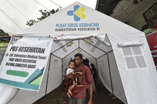 Pengungsi Tanjung Raya dapatkan layanan kesehatan Kemenkes