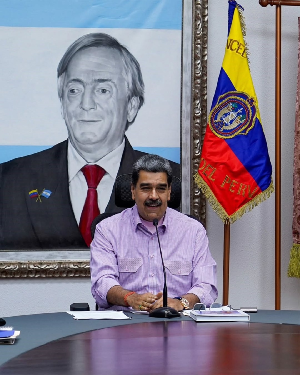 Presiden Venezuela Nicolas Maduro