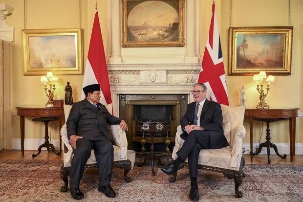 Presiden Prabowo bertemu PM Inggris Keir Starmer