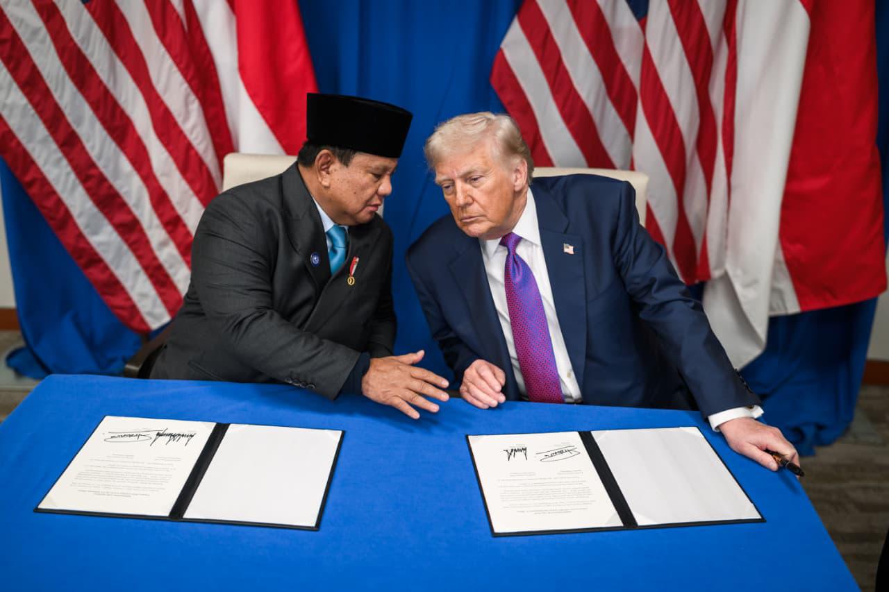 Prabowo Subianto dan Donald Trump