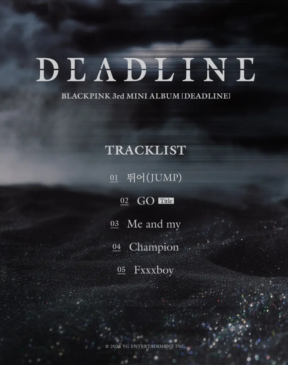 Tracklist Lengkap Mini Album Terbaru BLACKPINK DEADLINE