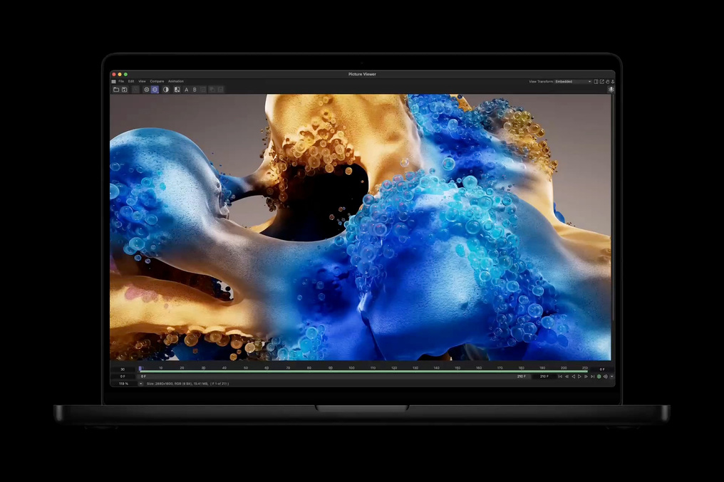 Ilustrasi, Macbook Pro M5