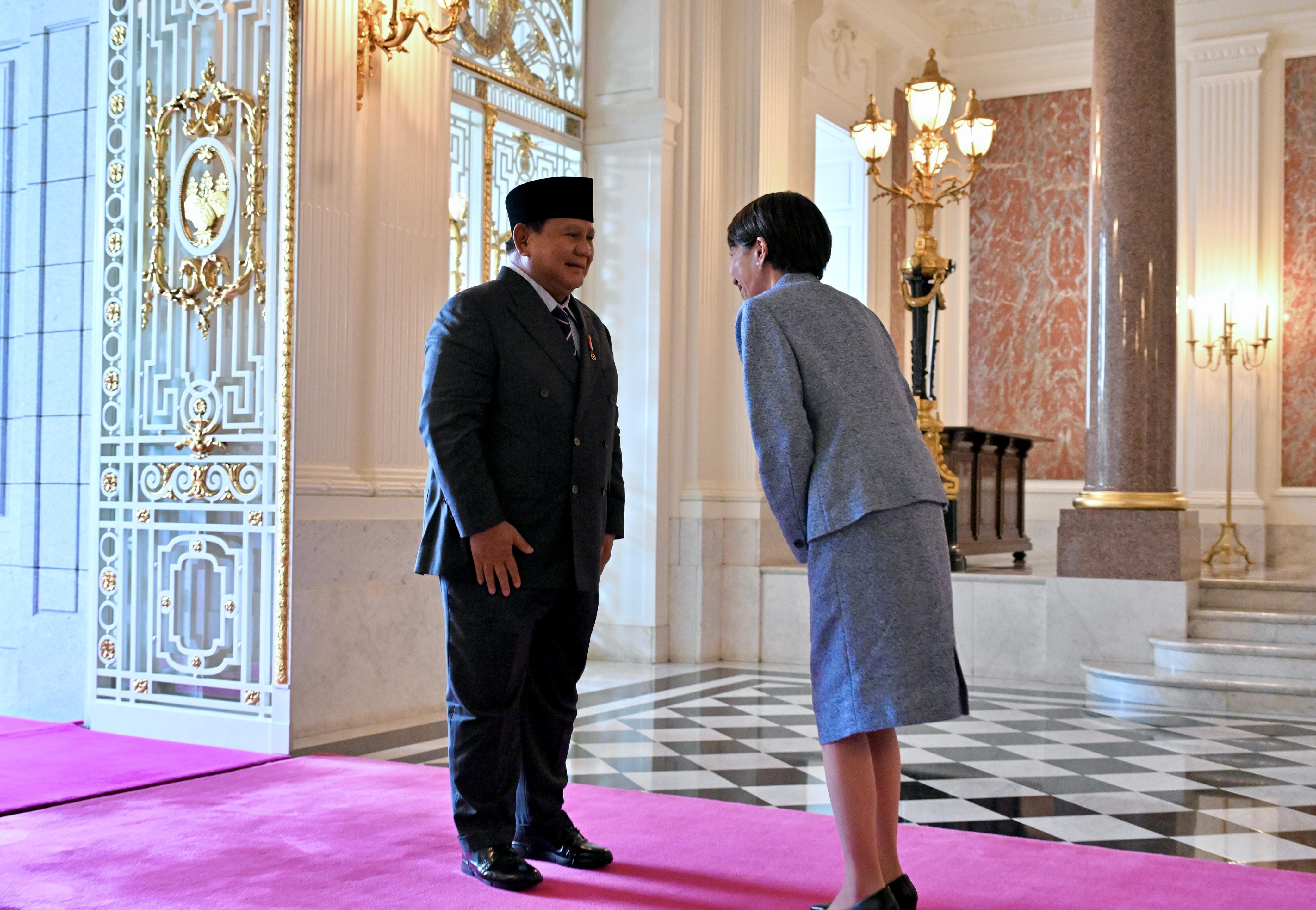 Presiden Prabowo Subianto dan PM Sanae Takaichi