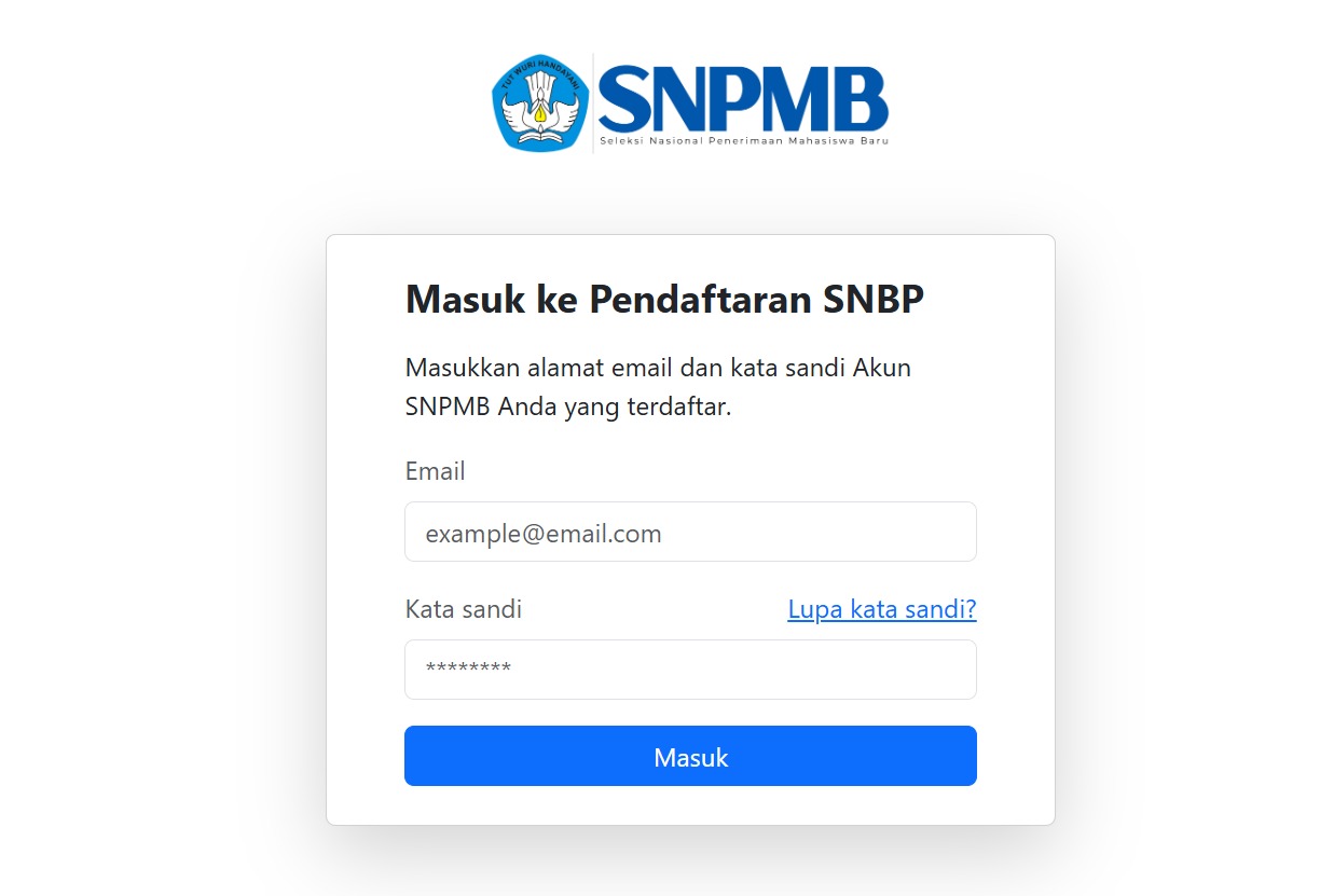 link pengumuman SNBP 2026