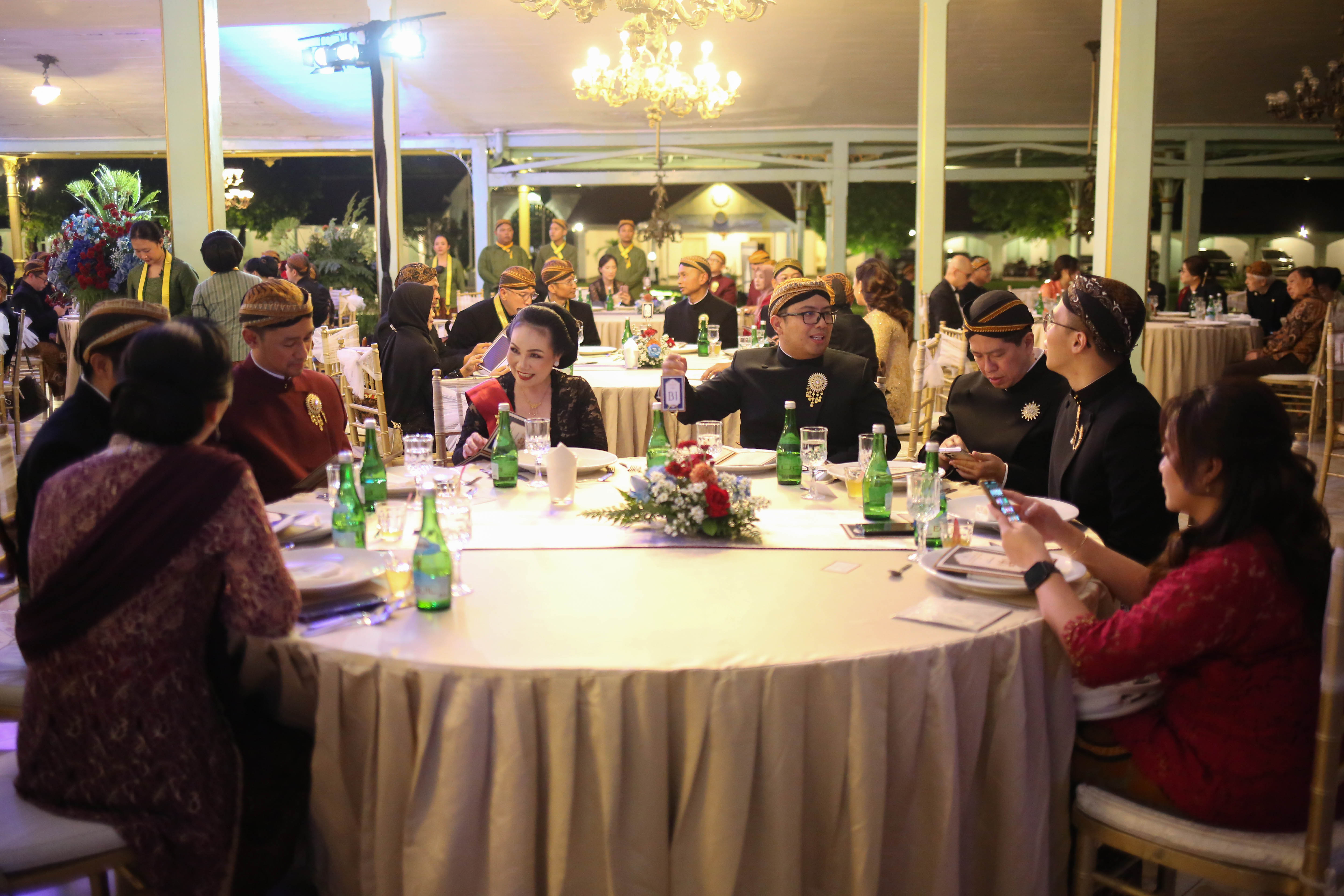 Royal Dinner Adeging Mangkunegaran 269 (Foto: Katadata/Fauza Syahputra) 