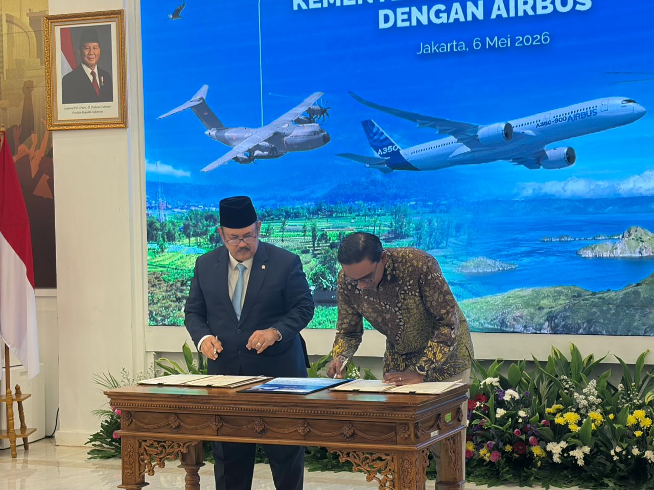 Kerja Sama antara Bappenas dan Airbus