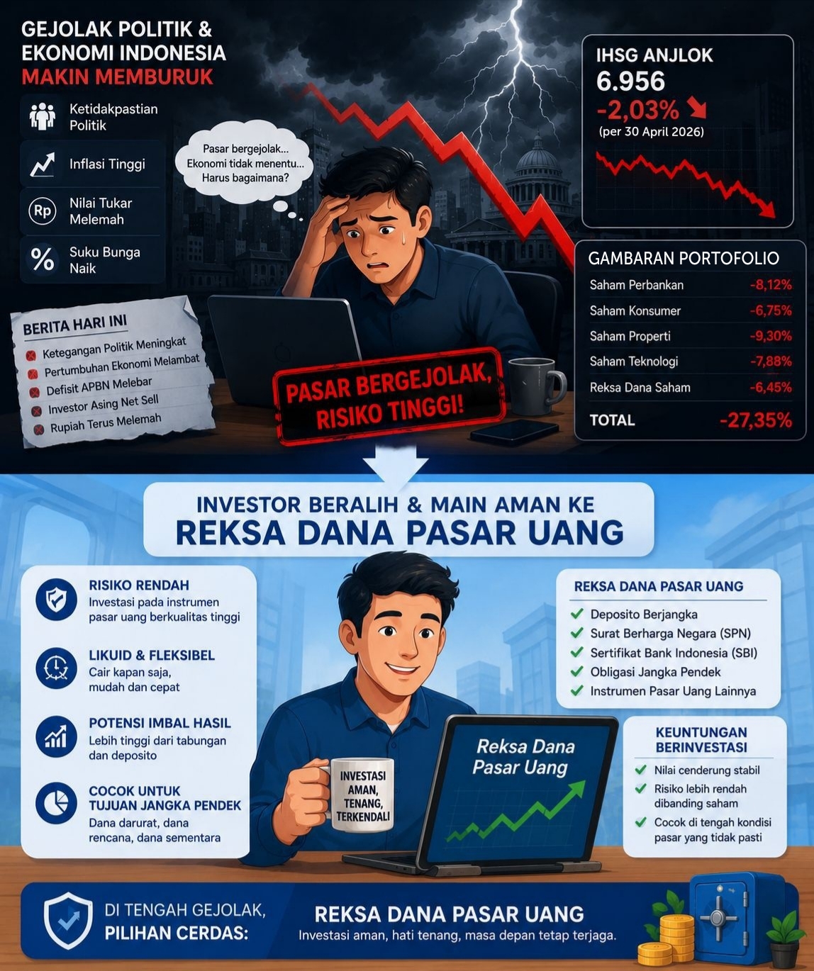 Untung rugi reksa dana 