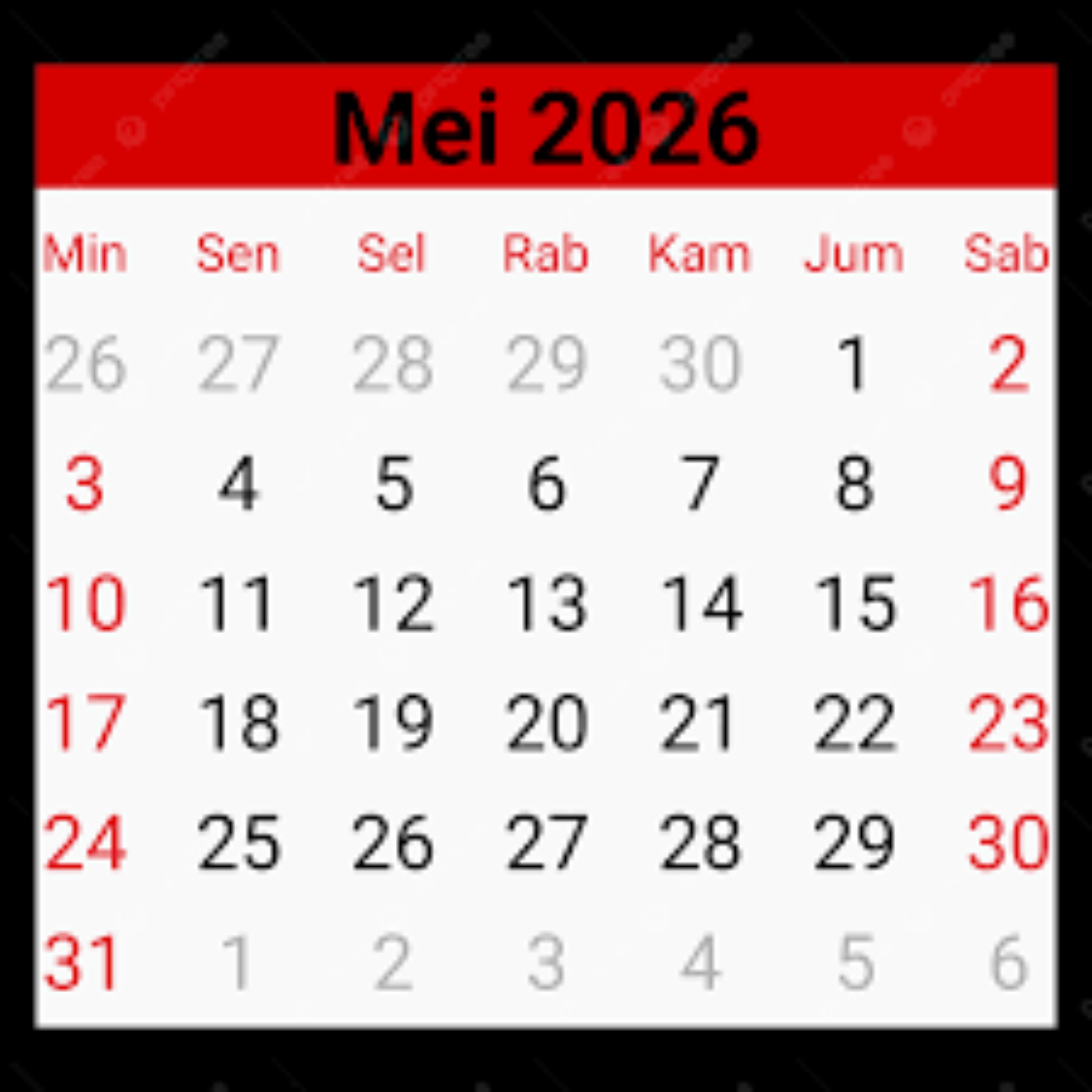 Kata-kata Selamat Tinggal Bulan Mei 2026