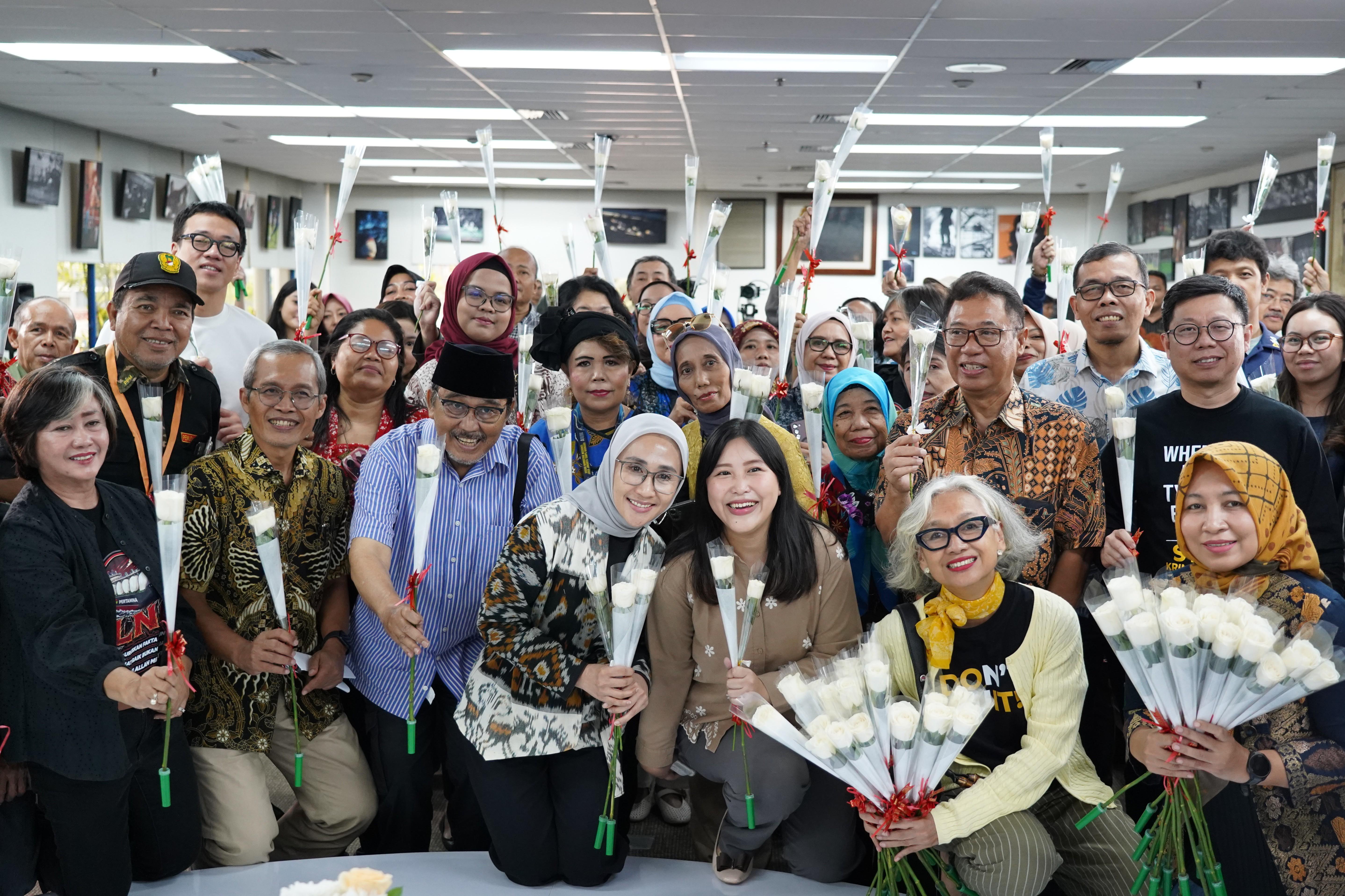 Peluncuran Buku Kriminalisasi Kebijakan (Foto: Katadata/Fauza Syahputra)