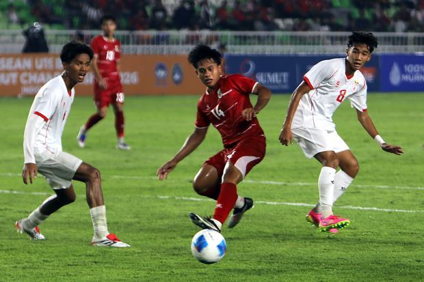 Piala AFF 2026: Indonesia kalahkan Myanmar