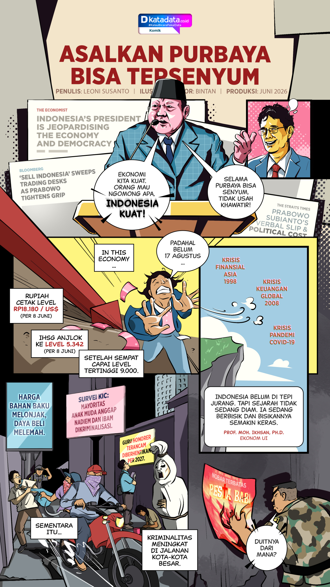 KOMIK: Asalkan Purbaya Bisa Tersenyum
