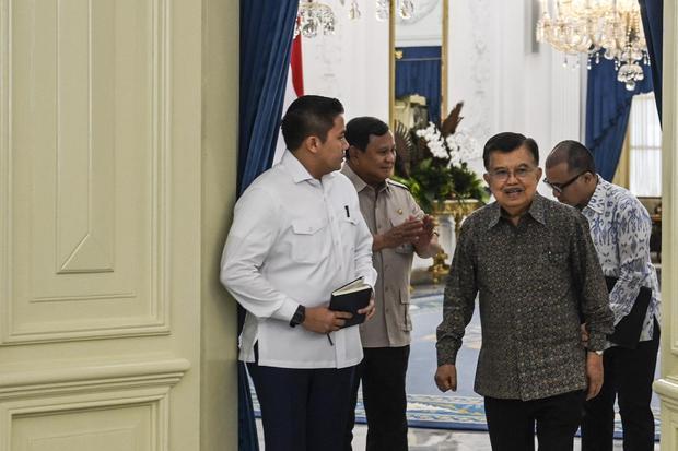 Presiden Prabowo bertemu dengan Jusuf Kalla