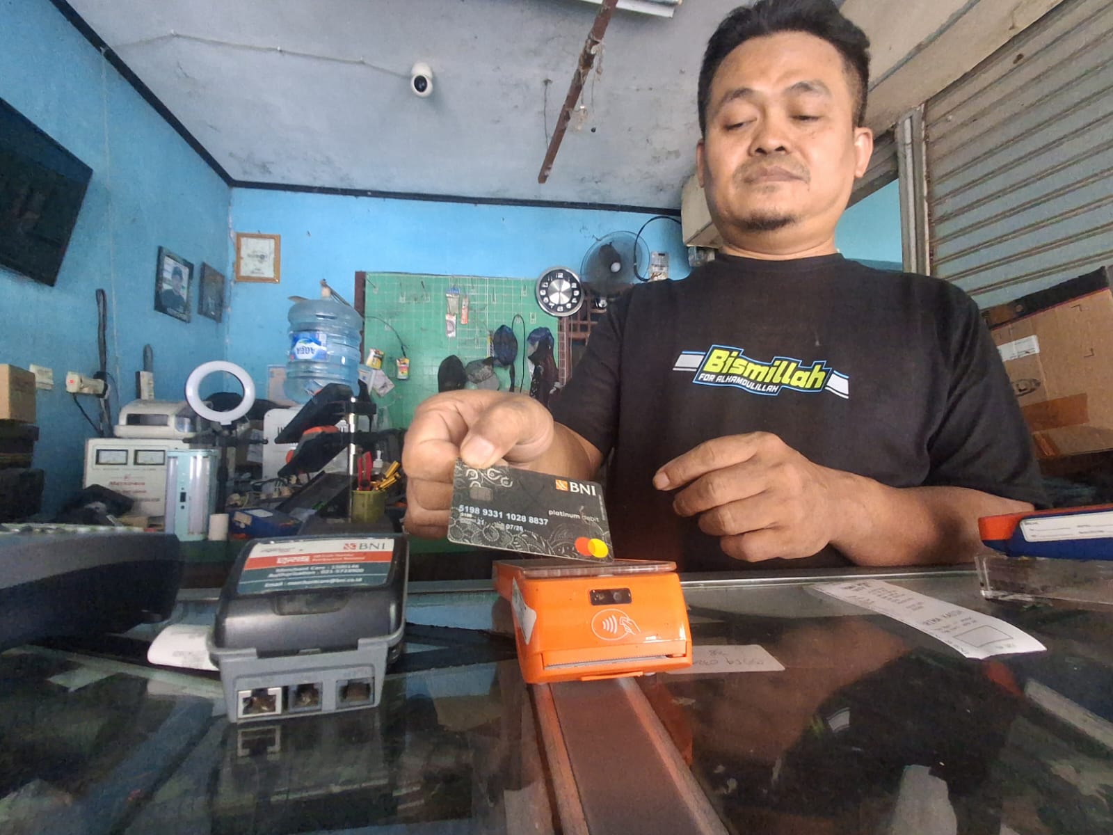 transaksi perbankan di layanan laku pandai Agen46