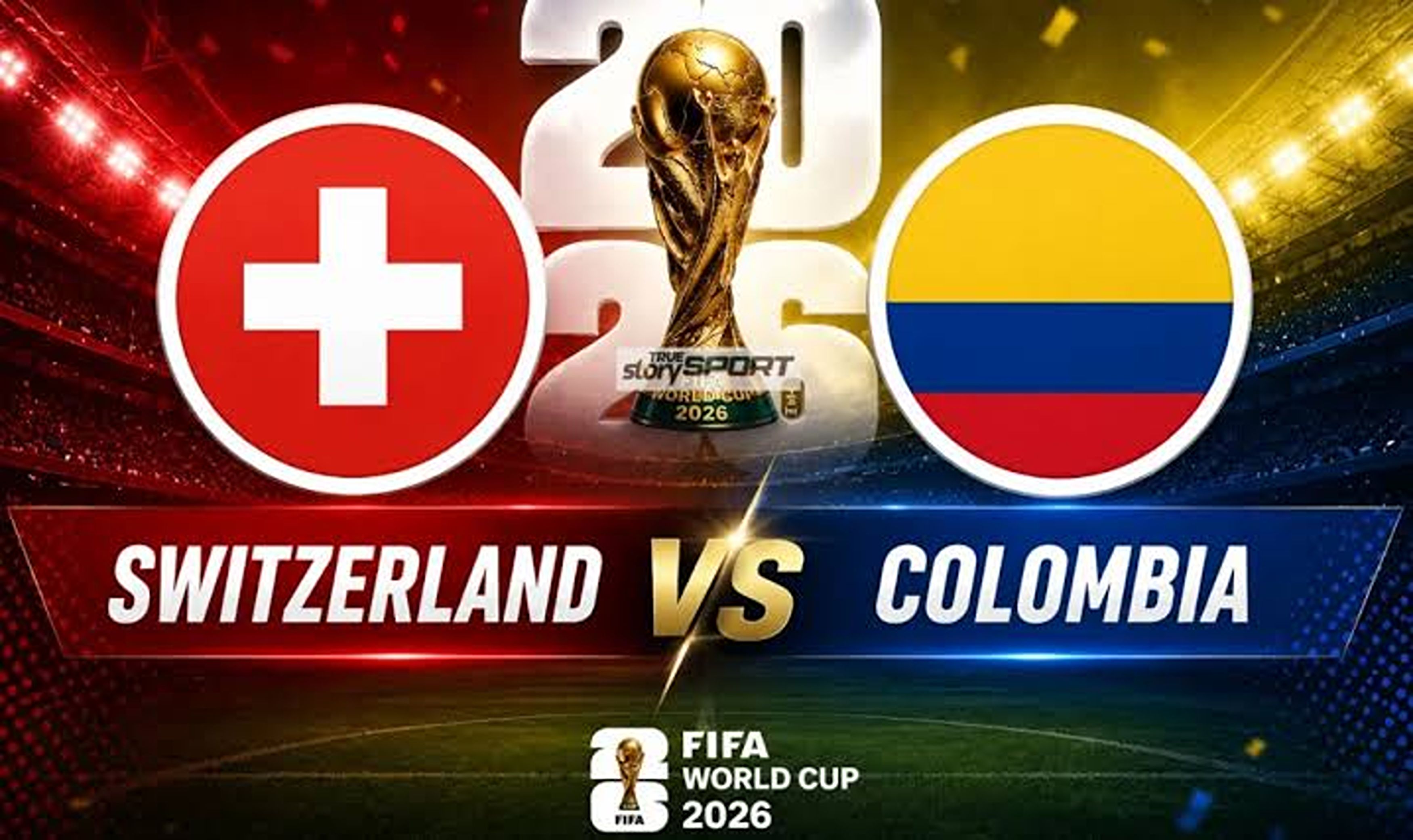 Prediksi Swiss vs Kolombia di Piala Dunia 2026 