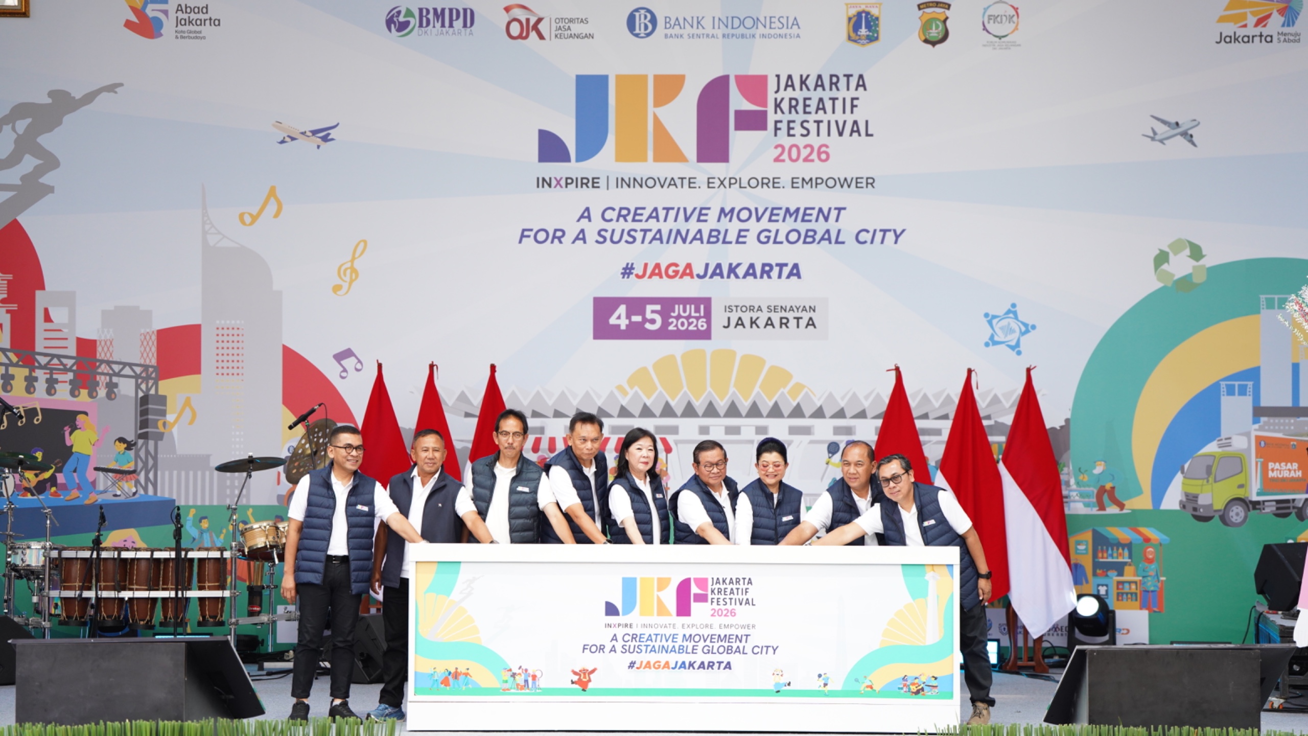 Pembukaan Jakarta Kreatif Festival (JKF) 2026