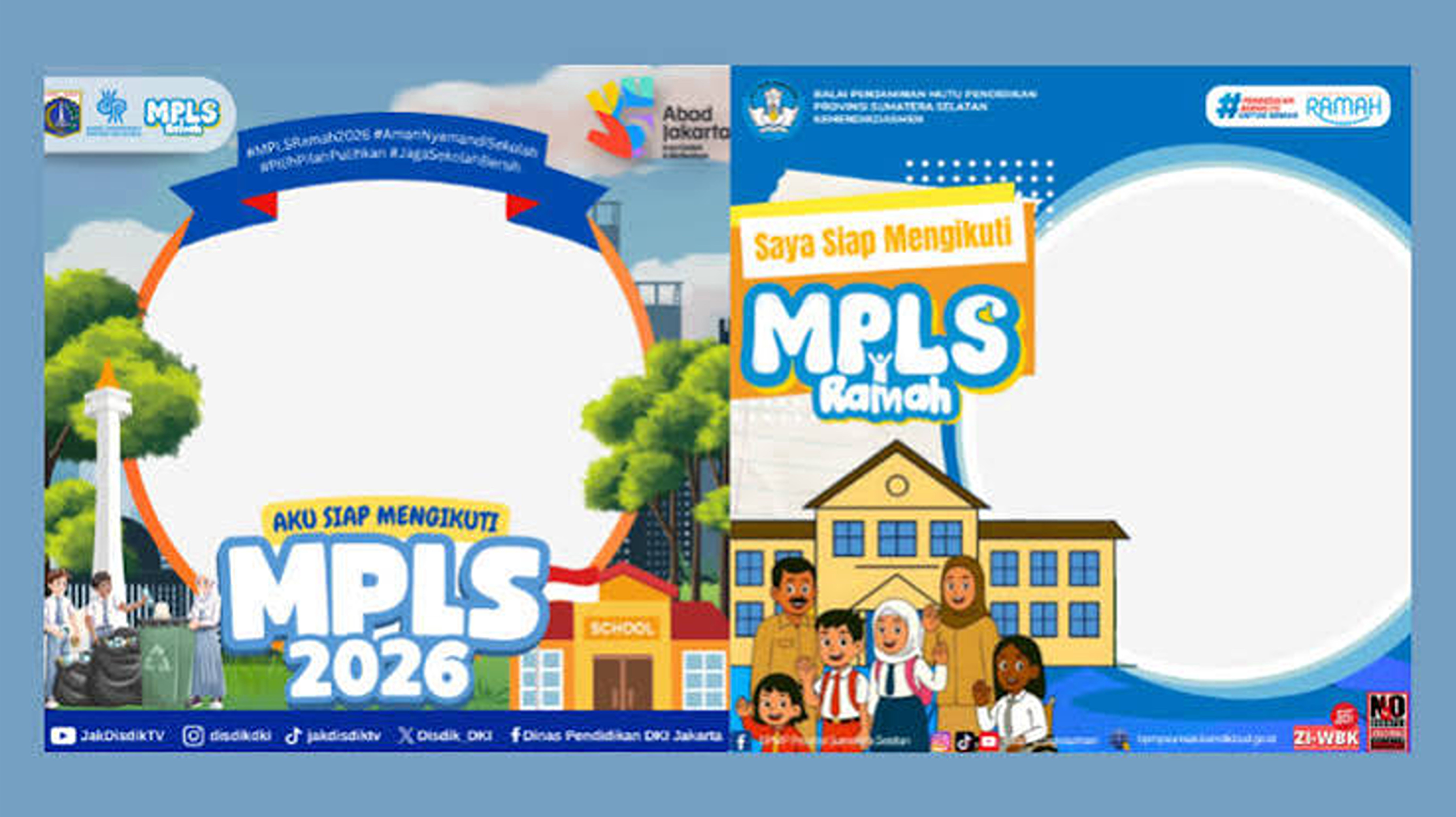 Cara membuat twibbon MPLS 2026