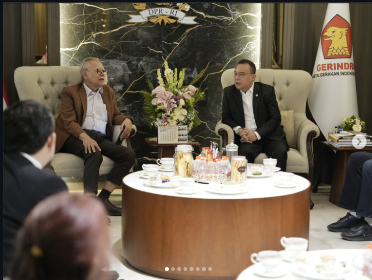 Dasco bertemu tokoh antikorupsi